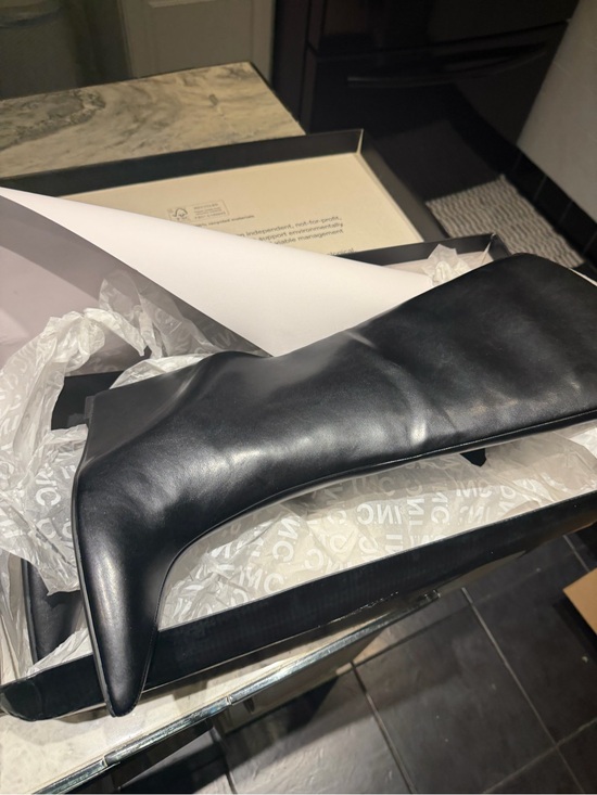INC International Concepts Shoes - INC International Concepts Black Over-the-Knee Pointed Toe Boots women 10 m